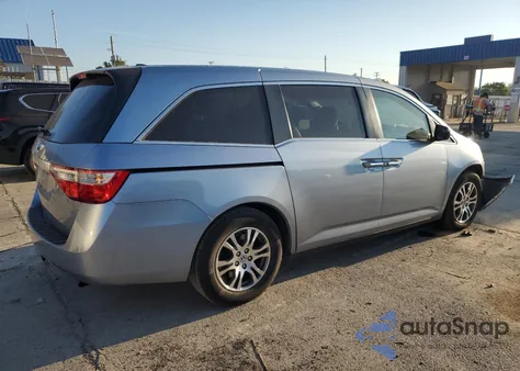 2012 Honda Odyssey Exl из США, поврежденный, VIN 5FNRL5H67CB007201
